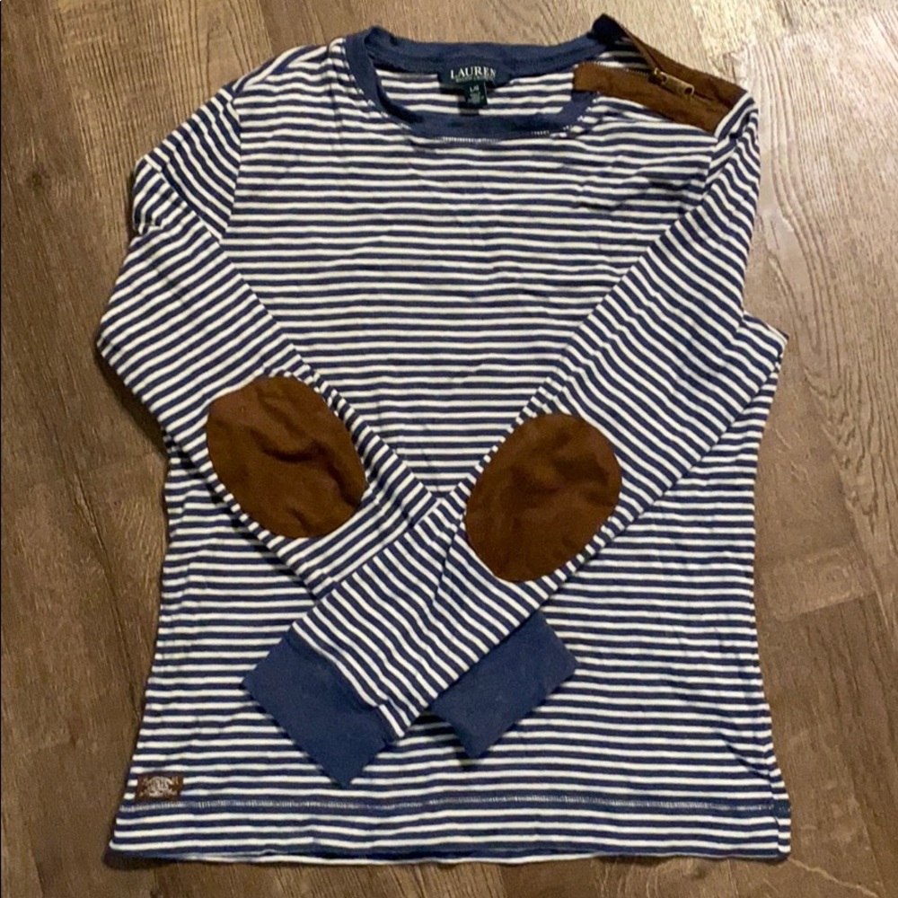 Ralph Lauren Long Sleeve with Elbow patch